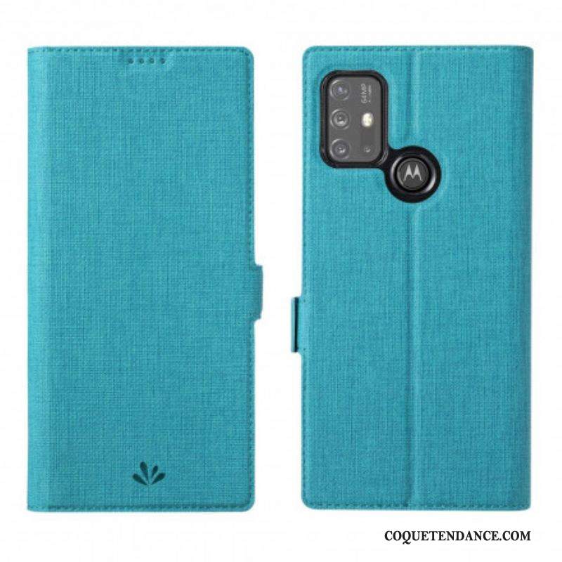 Flip Cover Moto G30 / Moto G10 Texturée VILI DMK