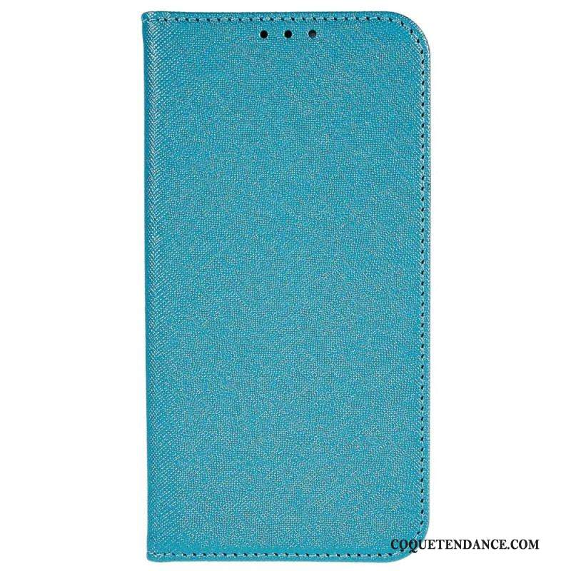 Flip Cover Samsung Galaxy A53 5G Simili Cuir Texturé