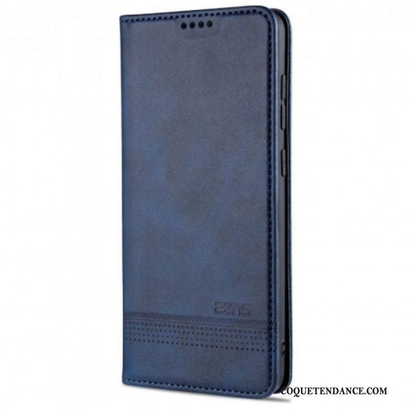 Flip Cover Samsung Galaxy M31 Style Cuir AZNS