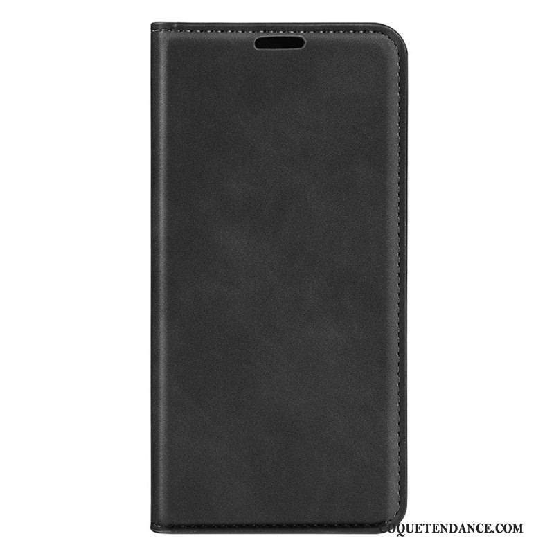 Flip Cover Samsung Galaxy M52 5G Cuir Biscoté