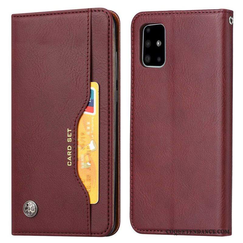 Flip Cover Samsung Galaxy S20 FE Simili Cuir Porte-Cartes