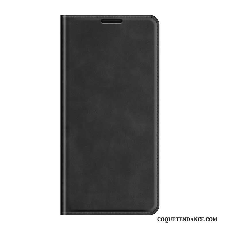 Flip Cover Samsung Galaxy S21 FE Effet Cuir Douceur