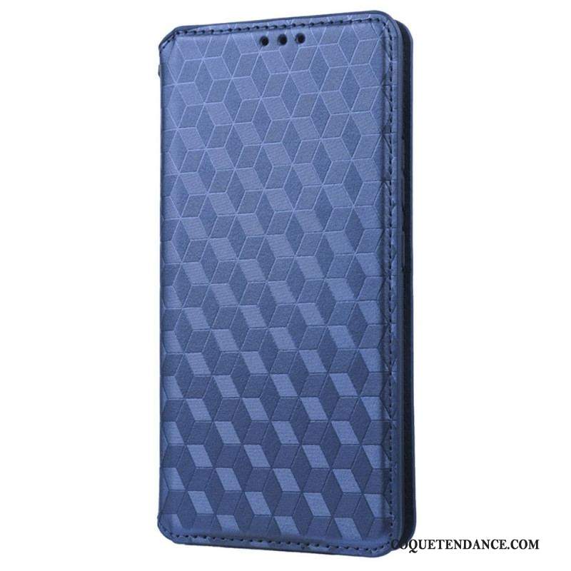 Flip Cover Samsung Galaxy S23 5G Motif 3D