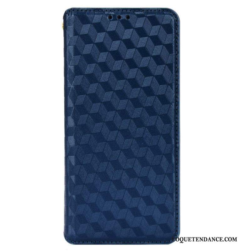 Flip Cover Sony Xperia Pro-I Effet Cuir Diamant