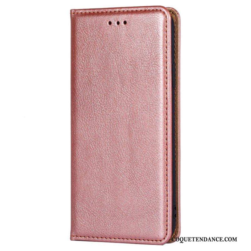 Flip Cover Xiaomi 12T / 12T Pro Effet Cuir Verni