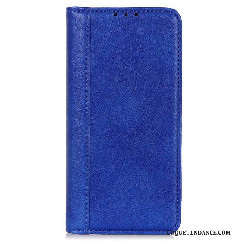 Flip Cover Xiaomi 13 Lite Version Colorée Cuir Fendu