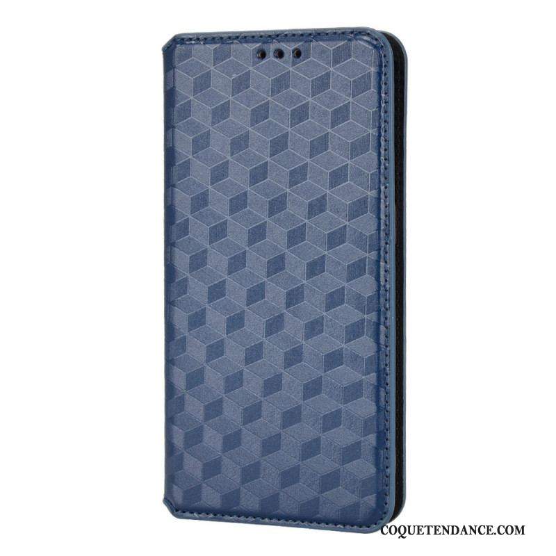 Flip Cover Xiaomi Redmi Note 11 / 11s Effet Cuir Diamant 3D