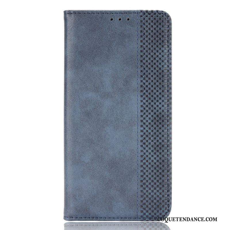 Flip Cover Xiaomi Redmi Note 11 / 11s Effet Cuir Vintage Stylisé