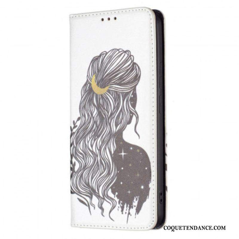 Flip Cover Xiaomi Redmi Note 11 Pro Plus 5G Jolie Chevelure