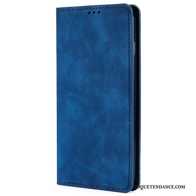 Flip Cover iPhone 14 Plus Simili Cuir Élégance