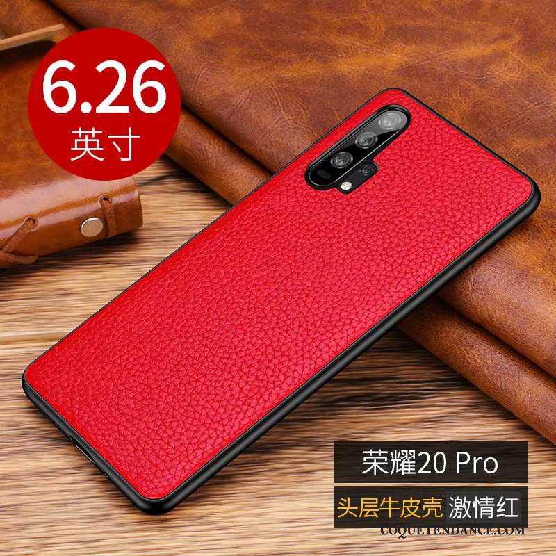 Honor 20 Pro Coque Incassable Silicone Nouveau Business Étui