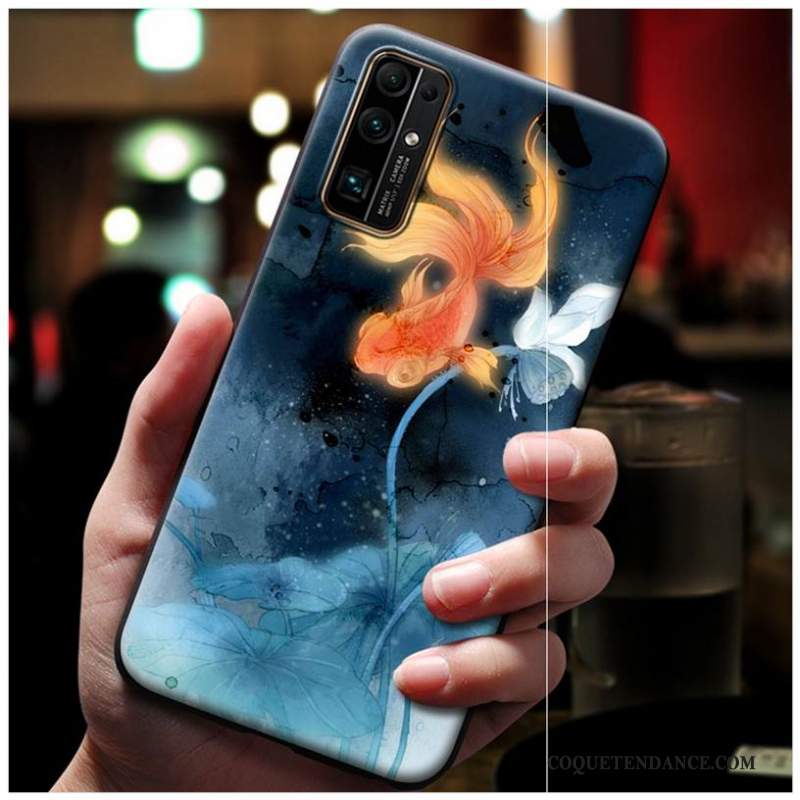 Honor 30 Coque Incassable Silicone Étui De Téléphone Gaufrage