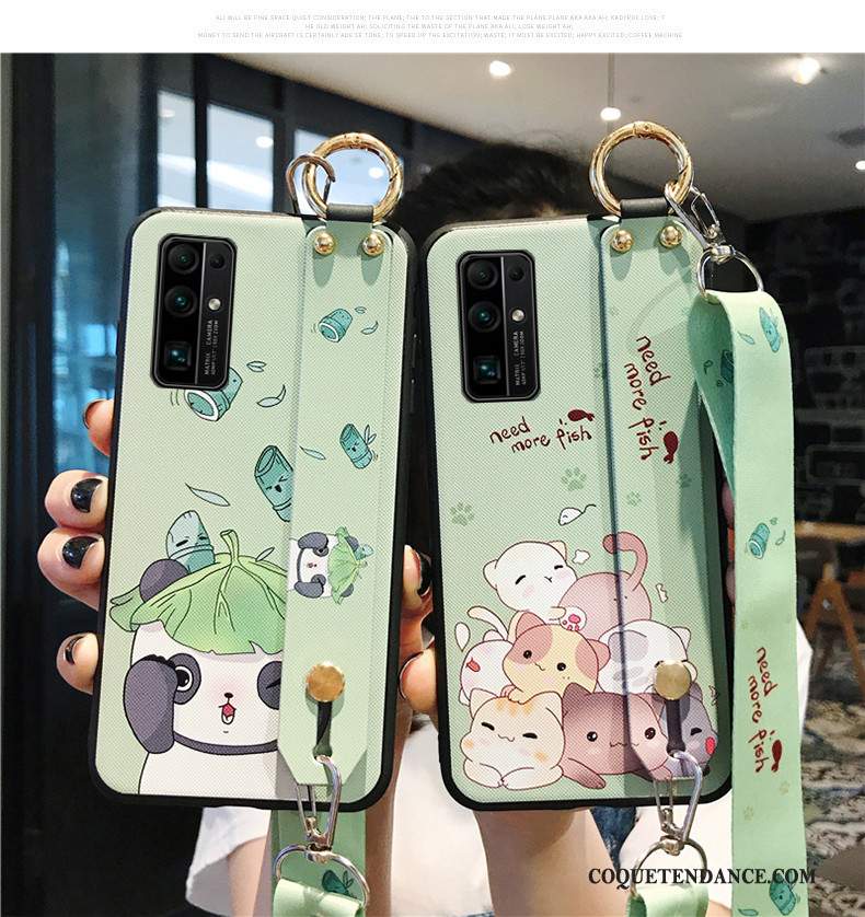 Honor 30 Coque Étui Support Dessin Animé Ornements Suspendus Incassable