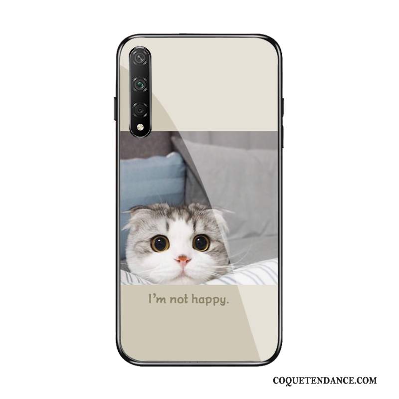 Honor 9x Pro Coque Miroir Étui De Téléphone Chat Jeunesse