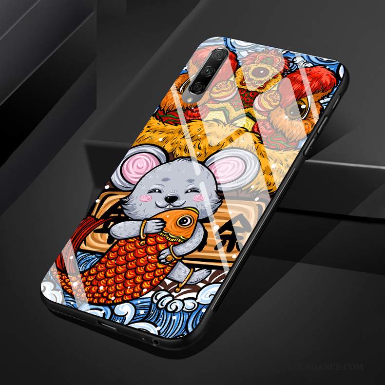 Honor 9x Pro Coque Rat Multicolore Créatif Dessin Animé Silicone