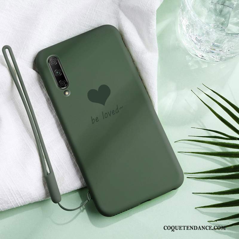 Honor 9x Pro Coque Étui Marque De Tendance Vert Mode Net Rouge