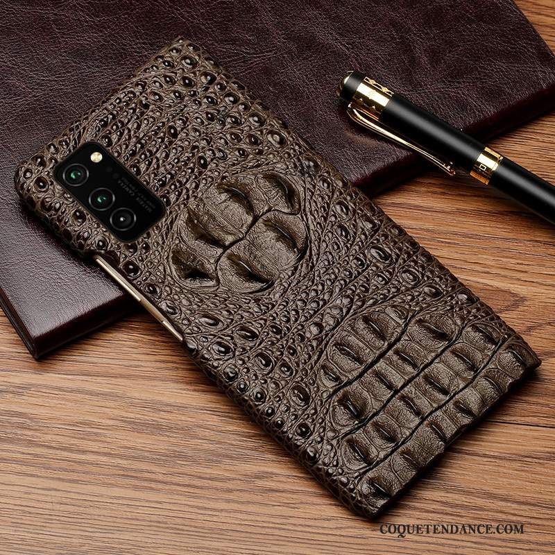 Honor View30 Coque Crocodile Modèle Personnalisé Luxe Marque De Tendance Protection