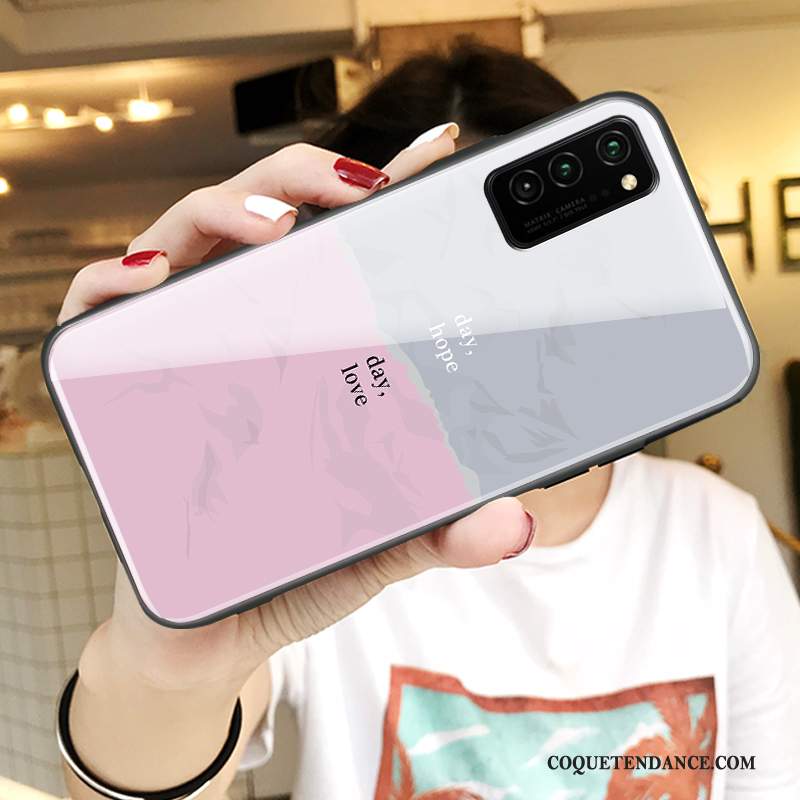 Honor View30 Pro Coque Simple Protection Miroir Jeunesse Créatif