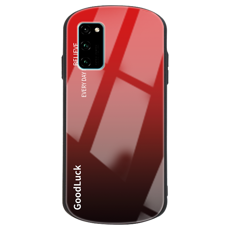 Honor View30 Pro Coque Étui Rouge Difficile Tout Compris Protection