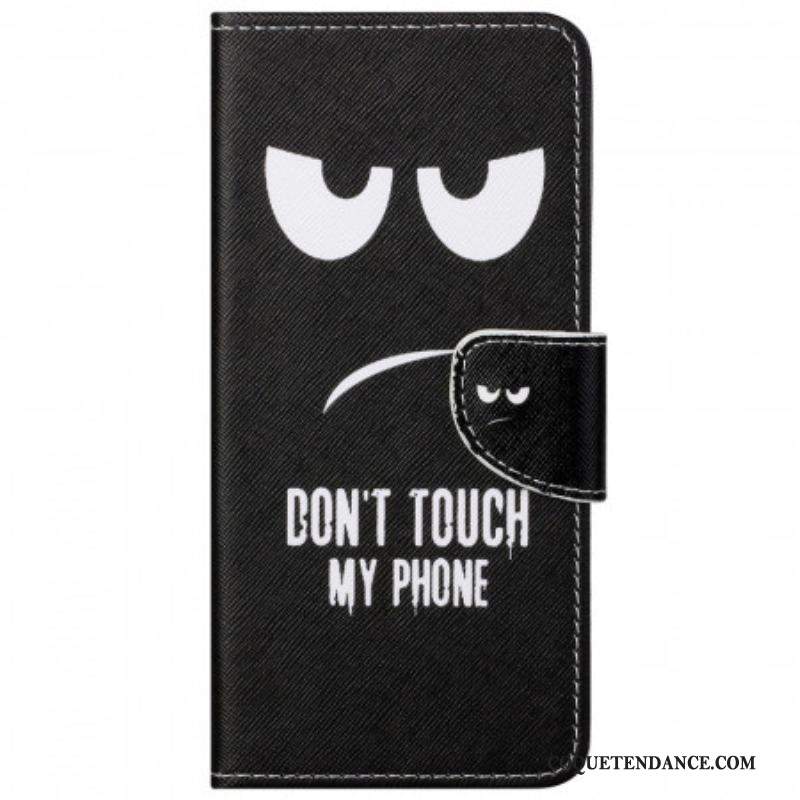 Housse Moto G51 5G Don't Touch My Phone