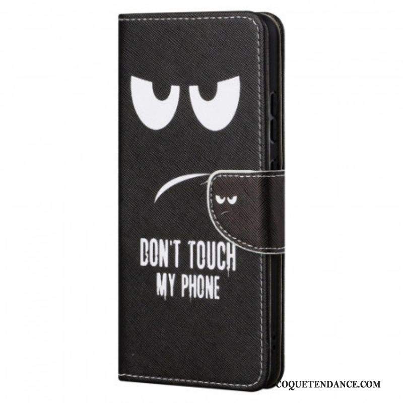 Housse Moto G71 5G Don't Touch My Phone