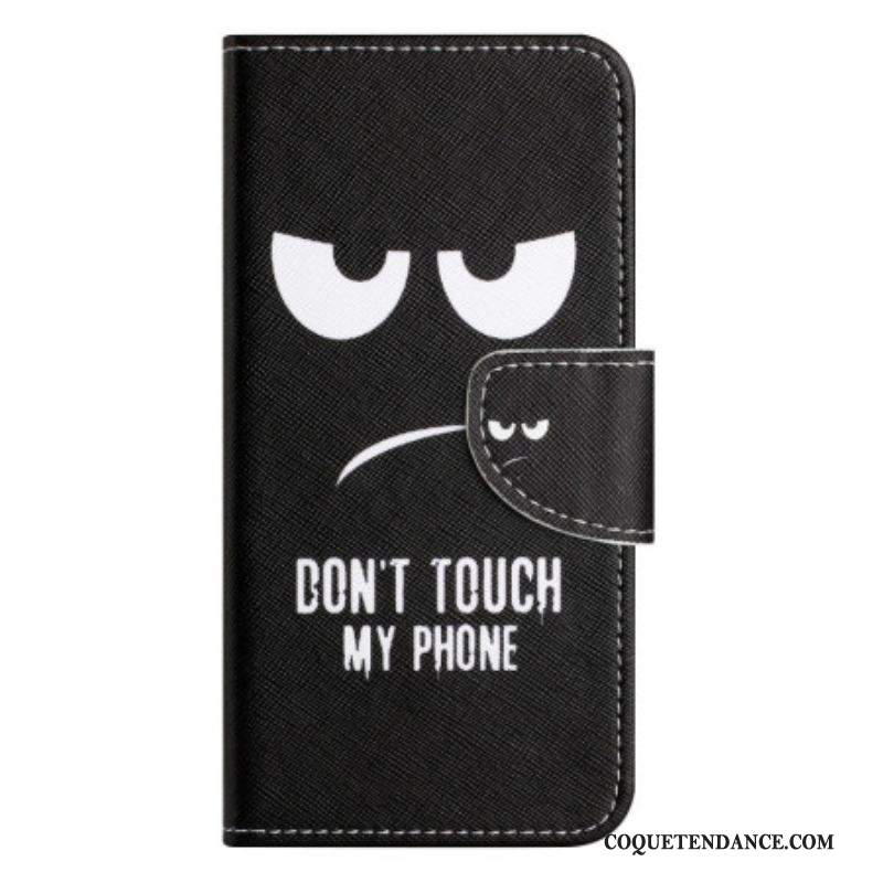 Housse Moto G73 5G Don't Touch my Phone