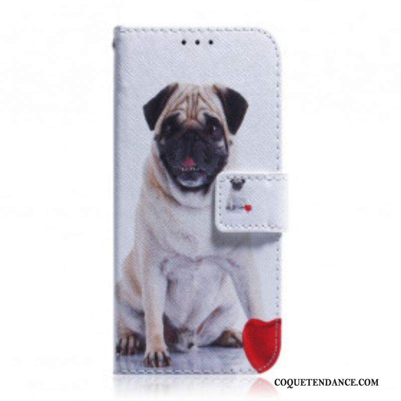 Housse Motorola Edge 20 Pro Pug Dog