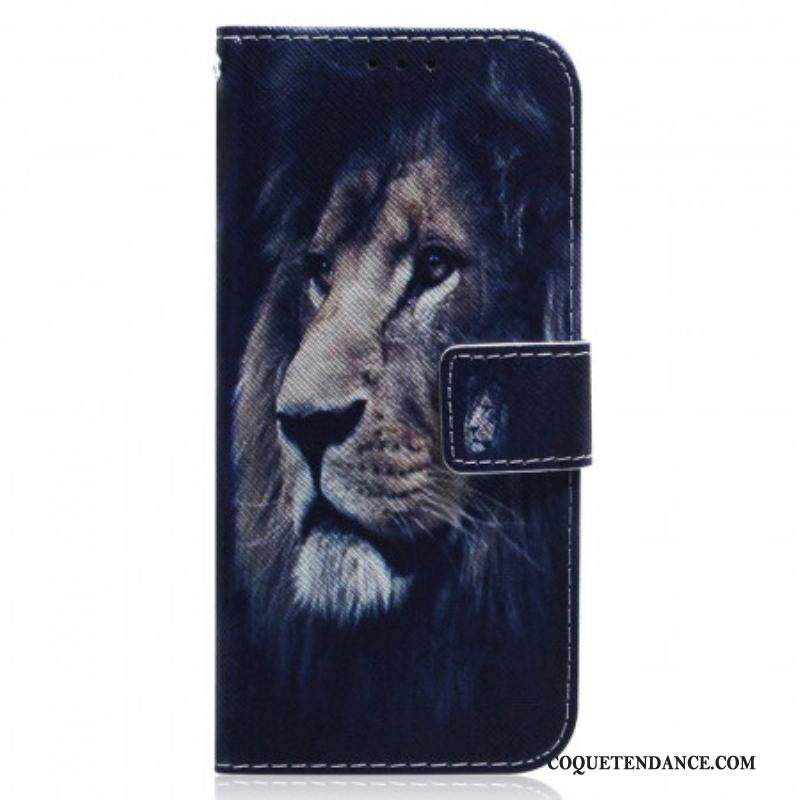 Housse Samsung Galaxy M33 5G Lion