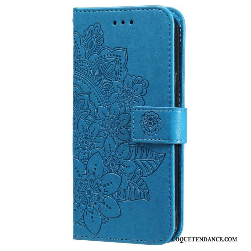 Housse Samsung Galaxy M52 5G Mandala Fleurs