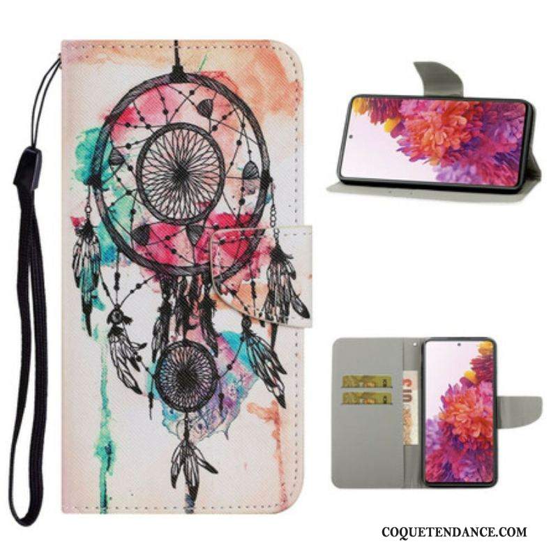 Housse Samsung Galaxy S20 FE Aquarelle Attrape Rêves