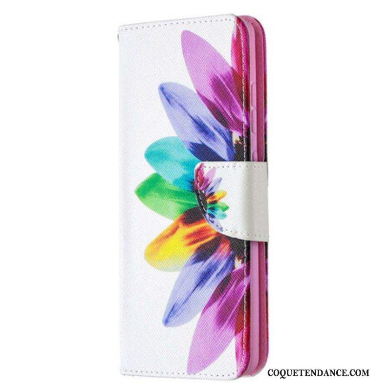 Housse Samsung Galaxy S20 FE Fleur Aquarelle