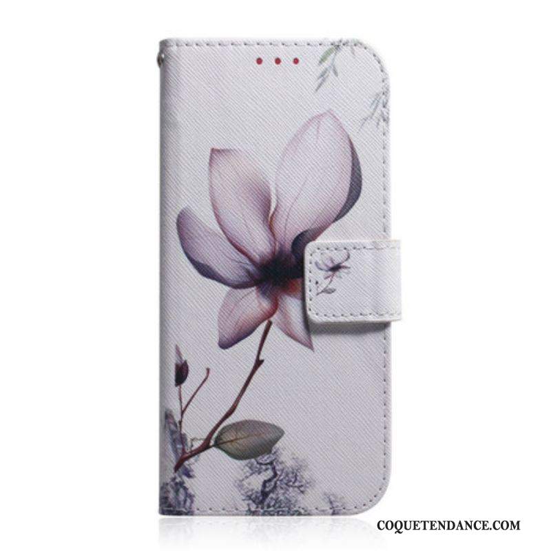 Housse Samsung Galaxy S20 FE Fleur Vieux Rose