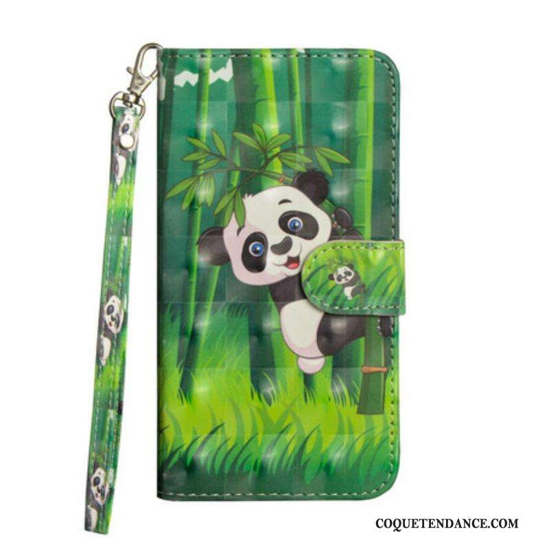 Housse Samsung Galaxy S20 FE Panda et Bambou