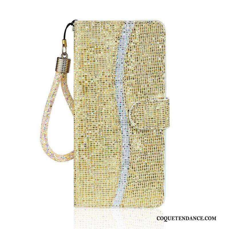 Housse Samsung Galaxy S20 Ultra Paillettes S Design