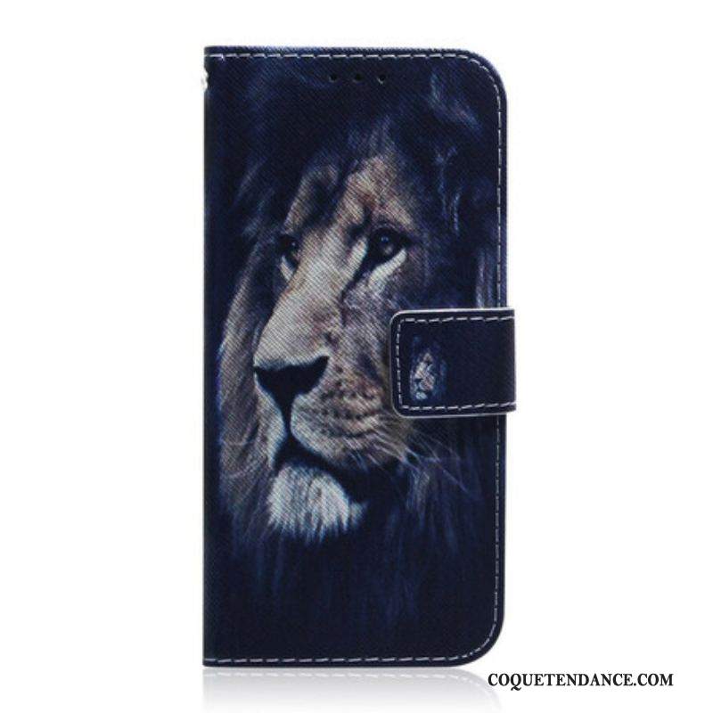 Housse Samsung Galaxy S21 5G Dreaming Lion