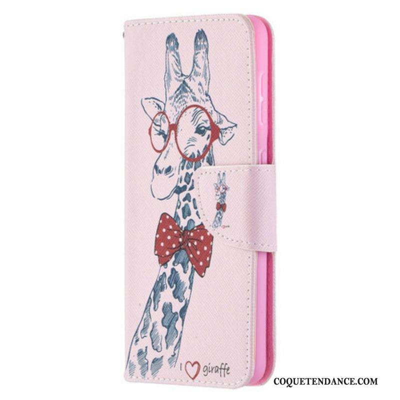 Housse Samsung Galaxy S21 5G Girafe Intello