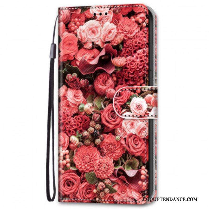 Housse Samsung Galaxy S22 Plus 5G Romance Florale