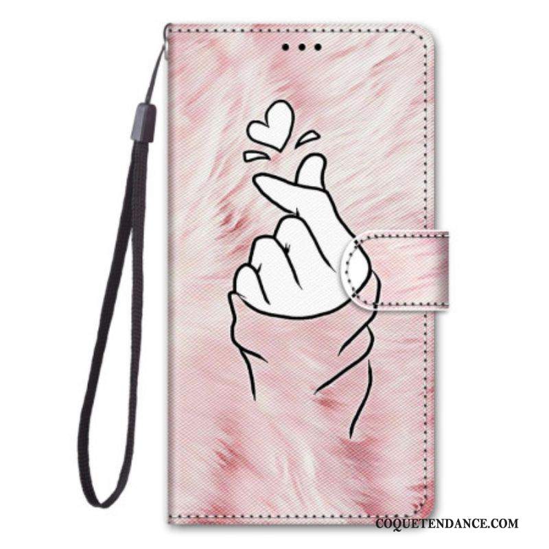 Housse Samsung Galaxy S23 Ultra 5G Finger Heart