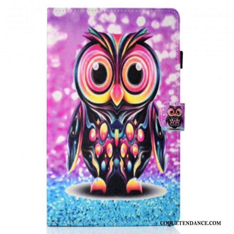 Housse Samsung Galaxy Tab A7 (2020) Hibou Éclaté