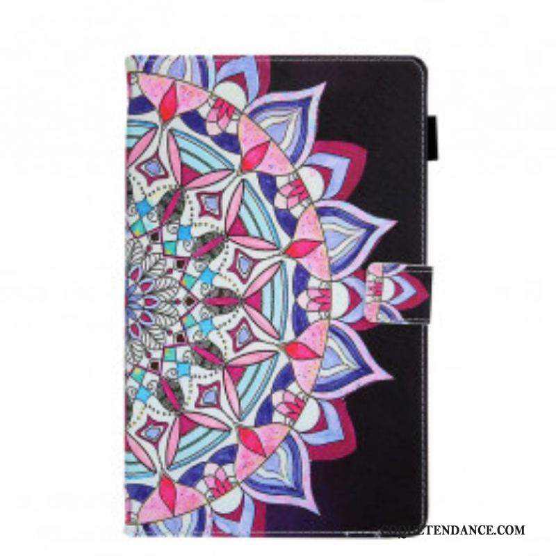 Housse Samsung Galaxy Tab A7 (2020) Mandala Graphique