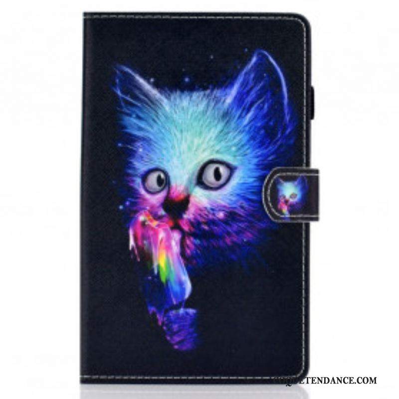 Housse Samsung Galaxy Tab A7 (2020) Psycho Cat