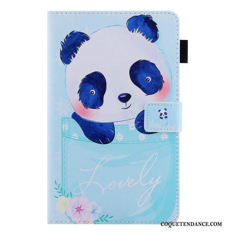 Housse Samsung Galaxy Tab A7 Lite Lovely Panda