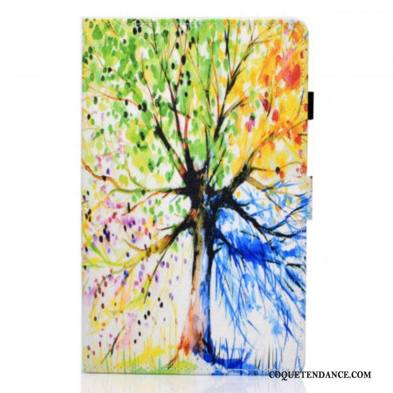 Housse Samsung Galaxy Tab A8 (2021) Arbre Aquarelle