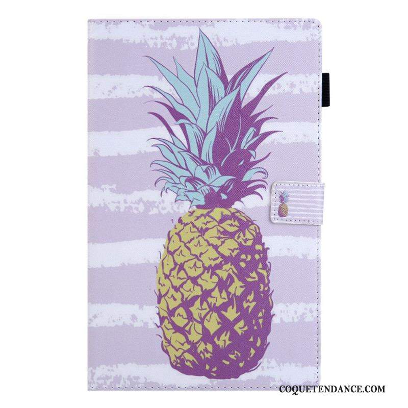 Housse Samsung Galaxy Tab A8 (2021) Design Ananas