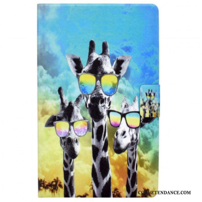 Housse Samsung Galaxy Tab A8 (2021) Funky Girafes