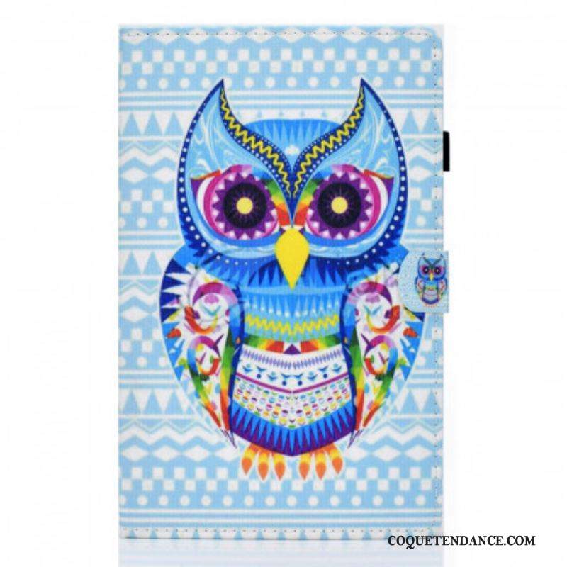 Housse Samsung Galaxy Tab A8 (2021) Hibou Tribal