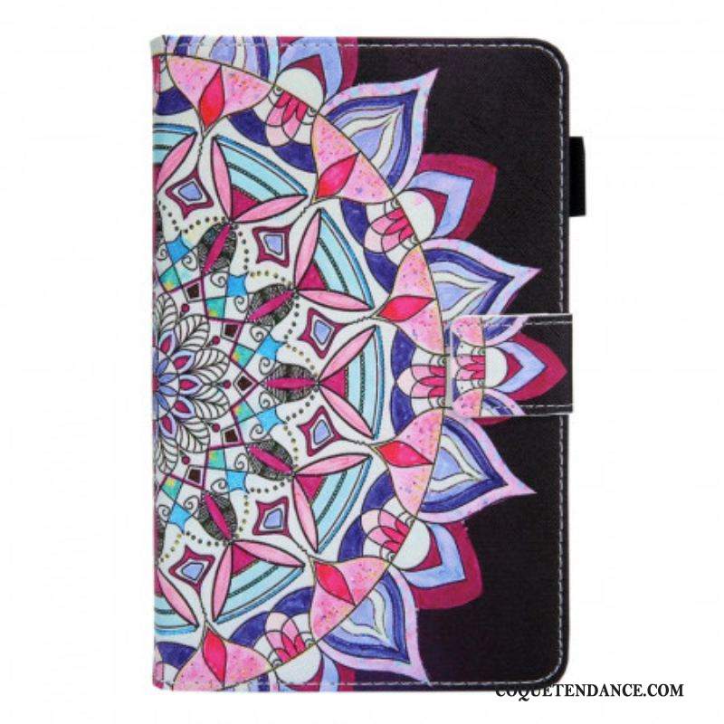 Housse Samsung Galaxy Tab A8 (2021) Mandala Graphique