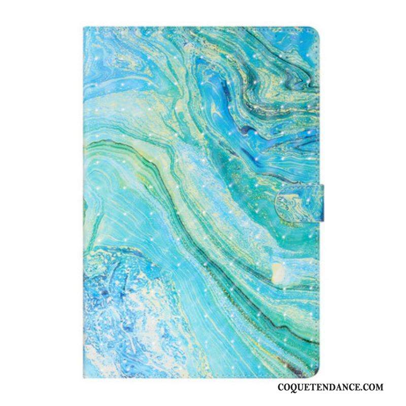Housse Samsung Galaxy Tab S8 Plus / S7 Plus Vague Verte