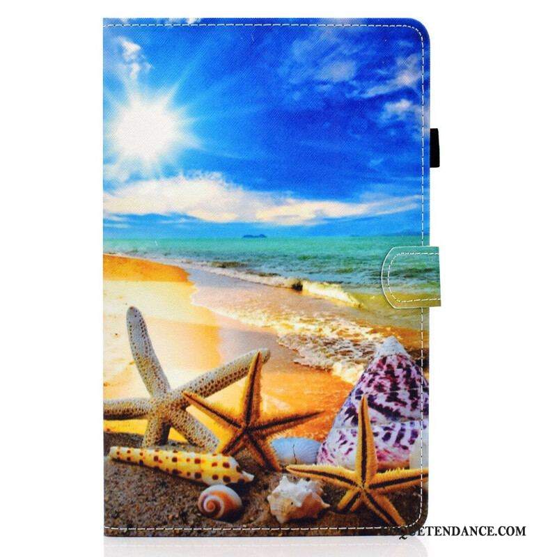 Housse Samsung Galaxy Tab S8 / Tab S7 Plage Fun