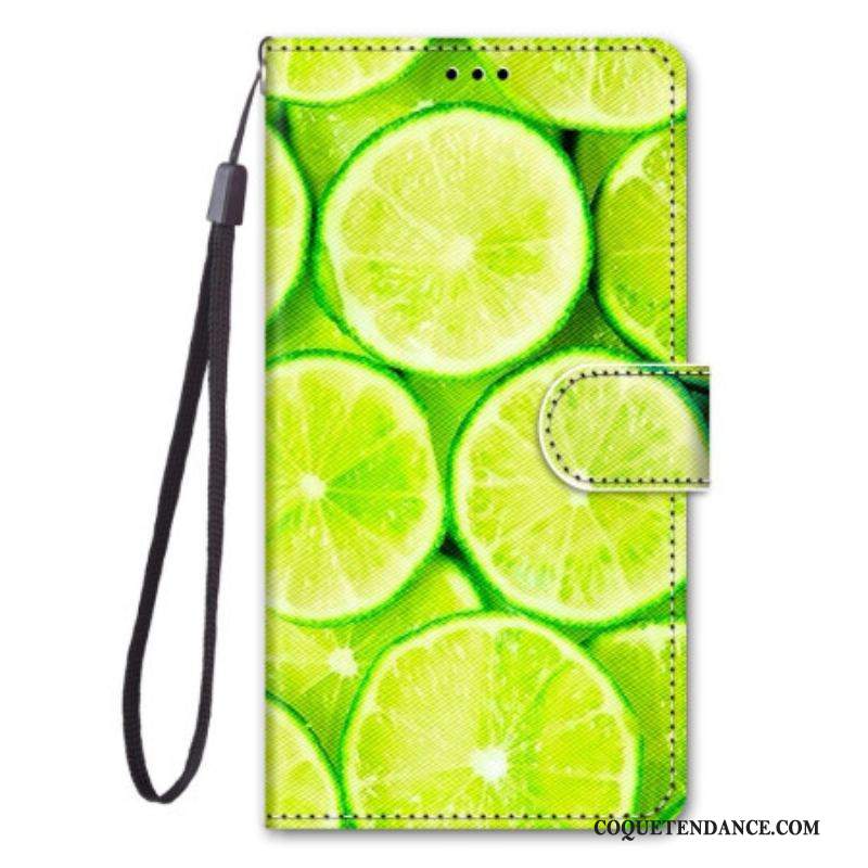 Housse Sony Xperia 10 IV Citrons Verts